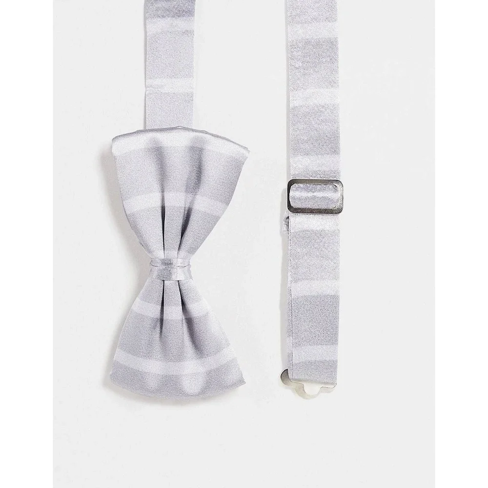 NWT Bolongaro Trevor Bow Tie in Stone MSRP $83